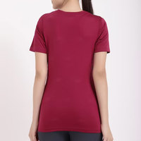 Camiseta de Verano a Cuadros para Mujer, de Alta Calidad, Ecológica, 100% Algodón, con Protección UV, Transpirable y de Secado Rápido, con Logotipo Personalizado OEM