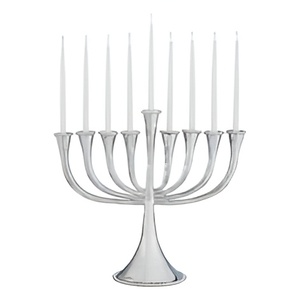 Fabricant indien de bougeoirs Menorah Hanukkah Menorahs Hanoukka Menorah juive artisanale - Product Image 5