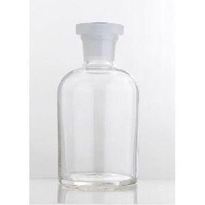 Botella de Reactivo de Vidrio Ámbar de 30 ml con Tapón de Poliéster, Botella de Laboratorio - Product Image 1