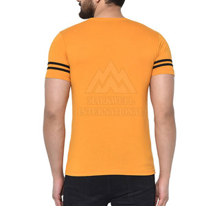 Algodón hecho Slim Fit manga corta hombres camisetas para venta en línea precio bajo 100% algodón Loose Fit impreso camiseta para hombres - Product Image 4