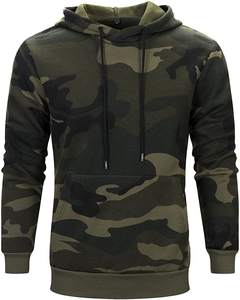 Sudadera con Capucha de Felpa Tejida para Hombre, Muestra OEM, 50% Algodón, 50% Poliéster, Manga Larga, Estampada, Talla Grande - Product Image 4
