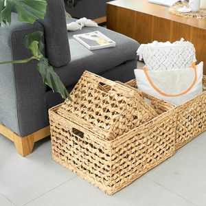 ตะกร้าเก็บผักตบชวาราคาดีที่สุดผลิตในเวียดนาม - Product Image 5