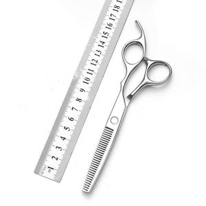 QNQ professionnel Salon de beauté ciseaux haute qualité salon de coiffure plat cisaillement outil de coupe de cheveux amincissement coiffeur cisailles en céramique - Product Image 2