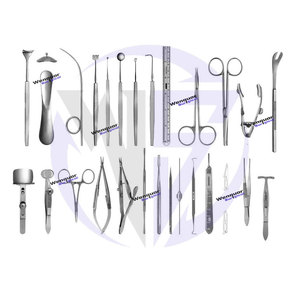 Juego de instrumentos quirúrgicos oculoplásticos de 28 piezas, kit completo para lagrimal y cirugía de párpados, kit completo - Product Image 6