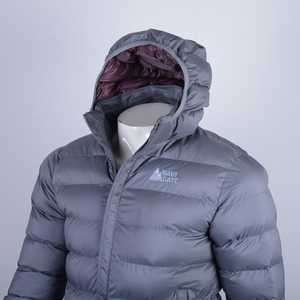 Navigate Coated Soft Shell Silicon Hoodie Jacket Fitness a prueba de viento Ropa al aire libre Poliéster Diseño liso Abrigo cortavientos-FHOR - Product Image 4