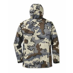 Veste de pluie tactique de camouflage de chasse respirante imperméable coupe-vent réglable durable à 4 couches - Product Image 2