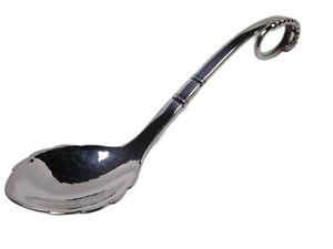 Vente directe d'usine de longue durée outil de cuisine utile fourchette à salade et cuillère serveur Logo personnalisé ensemble d'ustensiles de service pour le dîner - Product Image 5