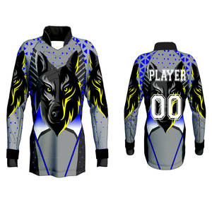 Camisetas de Paintball de sublimación personalizadas de alta calidad hechas de Paintball suave ligero transpirable 100% poliéster - Product Image 5