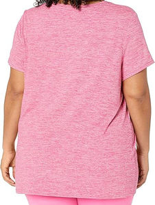 100% algodón Slim Fit cuello redondo Camiseta sólido estiramiento 200 gramos tejido de punto liso teñido con impresión Digital estilo Formal - Product Image 3