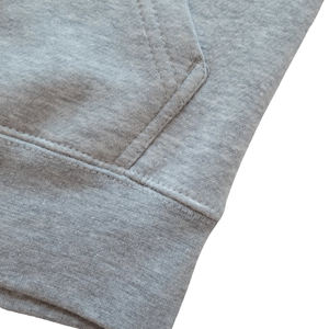 Sweat à capuche zippé respirant et lavable pour hommes Service OEM ODM Poche avec logo personnalisé Tissu lourd 350 GSM Impression numérique - Product Image 4