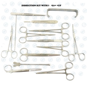 Kit de disección avanzada, juego de disección de Anatomía de Laboratorio de Biología, viene con cuchillo de bisturí, cuchillas con mango, fórceps para estudiantes de medicina - Product Image 2