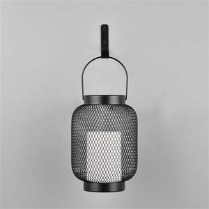 Lanterne en fer antique suspendue, cour du temple, lumière à huile en métal sacré, héritage, design traditionnel classique spirituel - Product Image 3