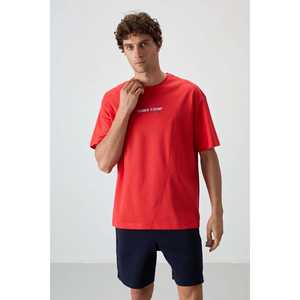 Camiseta Extra Grande para Hombre Fiesta, 100% Algodón Jersey, Textura Gruesa y Estampada-88372 - Product Image 6