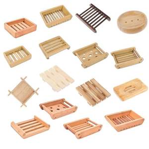 Handmade Eco-Friendly Wooden <b>Soap</b> <b>Dish</b> <b>Holder</b> Durable Stand for Bathroom Restaurant Washrooms Customizable Size Shape Made India - Product Image 5