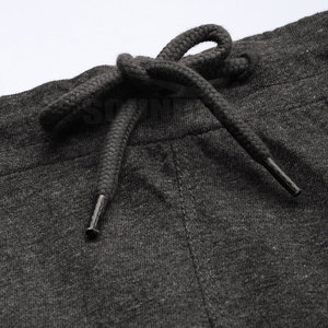 Pantalones cortos de secado rápido estilo callejero para hombre más vendidos, algodón transpirable con logotipo personalizable en la parte delantera, patrón sólido ecológico - Product Image 6