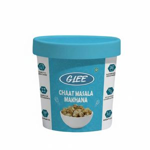Glee Impex Chaat Masala Makhana, Nueces de Lechuga Asadas Picantes Bajas en Grasa y Sin Gluten, Snack Saludable en Frasco de Papel de 30g - Product Image 5