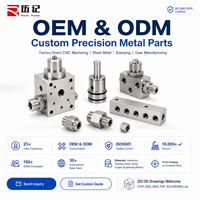 Composants d'équipements de traitement de l'eau, service d'usinage CNC, pièces en alliage d'aluminium de précision, fraisage 4 axes, production OEM sur mesure
