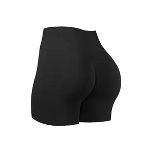 Leverancier Gerecycled Materiaal Broek Gym Shorts Voor Vrouwen Beste Kwaliteit Met Butt Lifting Naadloze Gym Shorts Voor Vrouwen