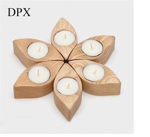 Nouveau bougeoir en bois design Nouveaux bougeoirs pour la décoration de la maison Bougeoir pour la décoration de mariage - Product Image 3