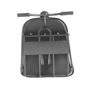 Servilletero de metal floral Soporte de tejido con patrón de flores Vintage para mesa elegante - Product Image 6