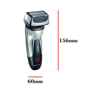 Afeitadora Eléctrica de Láminas Húmeda y Seca Recargable, Impermeable IPX7, Afeitadora Facial Rotatoria de Cinco Cuchillas con Estuche de Viaje para Recambio de Cuchillas - Product Image 2