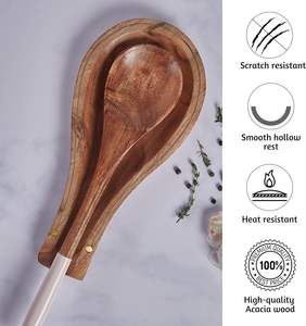 Soporte de cuchara para encimera de cocina Soporte de cuchara para encimera o encimera Soporte perfecto para espátula Cucharas o pinzas Moderno - Product Image 2