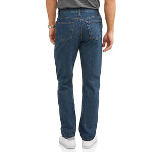 Jeans amples et confortables pour hommes, coupe droite, design personnalisé, streetwear, respirant, tissé, denim décontracté, pantalon d'été - Product Image 6