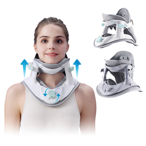 Penyangga Leher Alphay Adjustable Cervical Collar, Terapi Traksi Medis yang Bernapas, Penopang Leher untuk Dekompresi Tulang Belakang, Pereda Nyeri Leher - Product Image 2