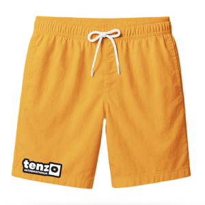 กางเกงขาสั้นลำลองผู้ชายปี 2026 ผ้าโพลีเอสเตอร์ 100% แบบเรียบ แห้งเร็ว ระบายอากาศดี เหมาะสำหรับออกกำลังกาย ชายหาด เอวยางยืดสูง มีเชือกผูก แบรนด์ดัง - Product Image 2