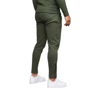Custom Men Tech Fleece Tracksuit Full <b>Zip</b> <b>Hooded</b> Sweatpants Set Two Piece Running Jogging Tracksuits - Product Image 5