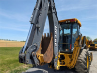 2014 DEERE 410K Bagger lader Erschwing licher Bagger lader Versand bereit Hot Selling Radlader in gutem Zustand mit Bagger lader