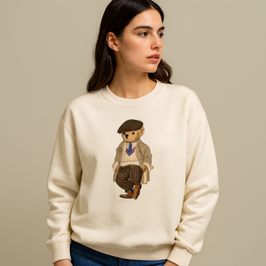 Sweat-shirt unisexe surdimensionné à imprimé X-Bear, automne-hiver, ample, décontracté, pull à capuche numérique à transfert thermique pour couple - Product Image 1