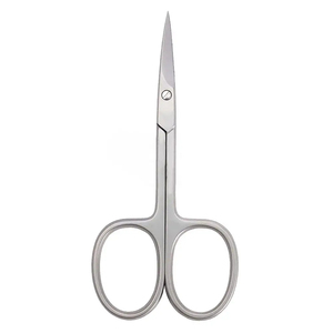 Top Qualité En Acier Inoxydable Coloré Titane Courbé Sharp Marque Privée Sourcils Ciseaux À Ongles Ciseaux À Cuticules - Product Image 3