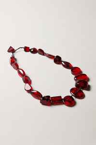 Collier en résine artisanal de luxe personnalisé pour femmes, finition polie, magnifique et tendance avec perles de qualité supérieure, directement d'Inde - Product Image 2