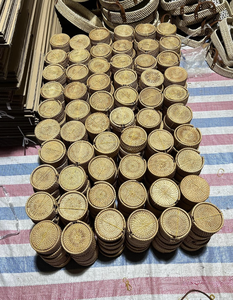 Compact Rattan Coasters Drinkware Mat Solutions Retail Pack - Product Image 2