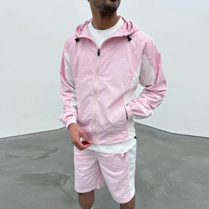 Survêtement d'hiver pour hommes, veste en nylon respirante, collection de shorts avec design personnalisé, tendance pour le printemps, service OEM, bon prix - Product Image 2