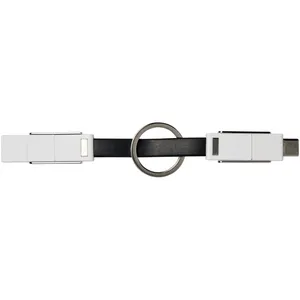 Câble personnalisé 4-en-1 pour gadgets USB promotionnels Un produit pour plusieurs appareils - Product Image 5
