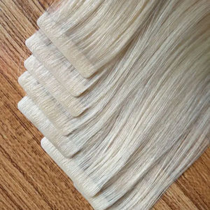 Vente en gros d'extensions de cheveux vierges humains vietnamiens Remy à cuticules alignés et droits - Product Image 1