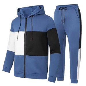 Conjunto Deportivo Informal de Invierno con Sudadera con Capucha y Pantalones, Chándal Grueso de Algodón 100% para Hombre y Mujer - Product Image 1
