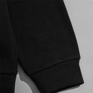 Survêtement unisexe grande taille bicolore à capuche, personnalisable avec logo sérigraphié, idéal pour l'hiver – Vêtement de sport très demandé - Product Image 3