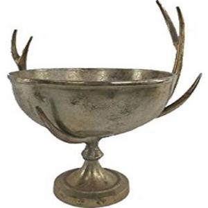 Bol de nourriture en métal argenté fantaisie avec support plaqué or en forme de feuille bol de service de décoration de nourriture et de collations élégant pour les meilleures ventes - Product Image 4