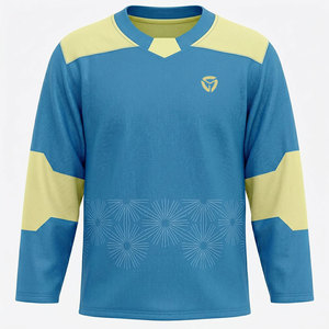 Maillot de hockey sur glace professionnel, tissu léger et à séchage rapide, parfait pour les matchs, les entraînements et les jeux en extérieur - Product Image 1