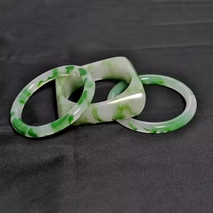 Beautiful Epoxy Resin Cuff Bangle Bracelet with <b>Pressed</b> <b>Flower</b> for Women Jewelry from India - Product Image 3