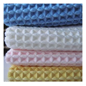 KVR Alta Calidad alta calidad hermosa 100% Waffle tela precios al por mayor ropa simple personalizado Eng - Product Image 6