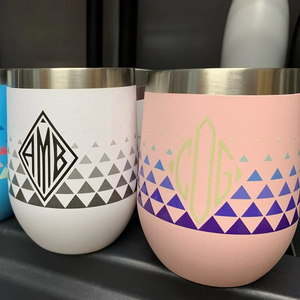 Verre à liqueur imprimé en laiton vibrant en gros avec des motifs et des conceptions complexes - Product Image 1