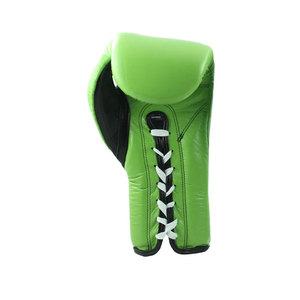 Gants de boxe professionnels sur mesure en cuir PU à lacets équipement d'entraînement au combat - Product Image 3