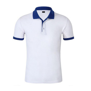 Polos pour hommes 100% coton avec logo OEM Chemises pour hommes de grande taille Polos d'été à manches courtes de couleur unie pour hommes - Product Image 5