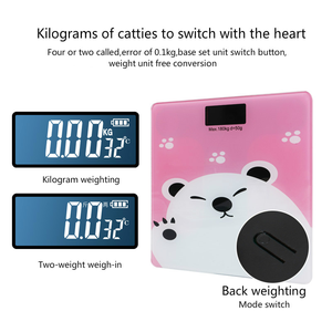 QJ-<strong>MINI</strong> Digital Weighing <strong>Scale</strong> with Cute Cartoon Designs and LCD Screen - Product Image 6