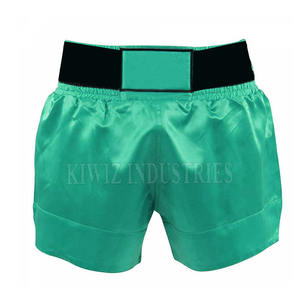 Material de alta calidad Muay Thai Shorts Cintura elástica Sólido Secado rápido Transpirable Nuevo diseño Superventas - Product Image 1