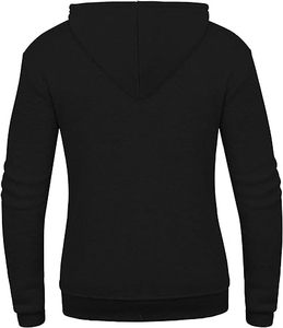 Streetwear Quality Thick Heavyweight Zip-Up Regular Fit Vintage 400gsm Custom Logo OEM Wholesale Polyester/Cotton Hoodie <b>Men</b> - Product Image 2
